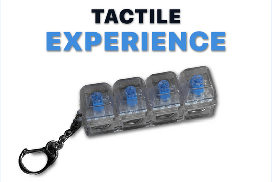 Keyboard Fidget Keychain